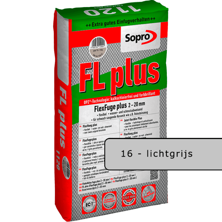 Sopro FL-plus voegsel lichtgrijs