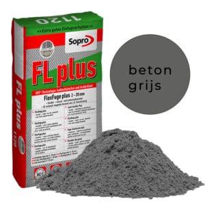 Sopro Flexvoeg plus Betongrijs - backphoto