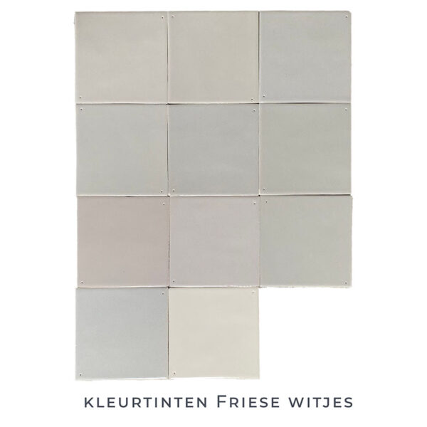 Unikleur witjes